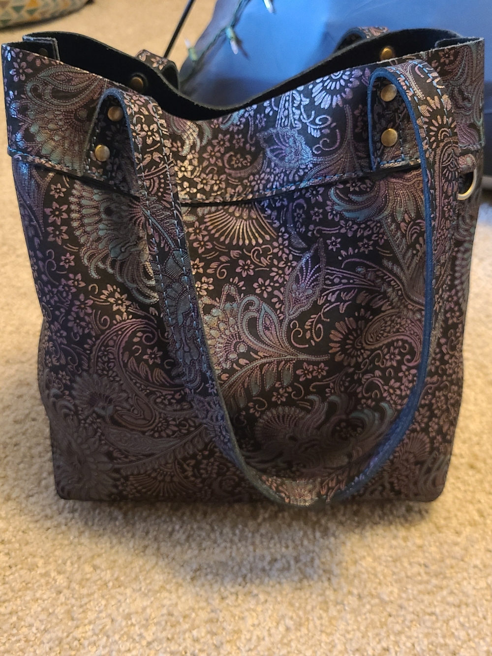 Portland Leather Masquerade Montana Tote